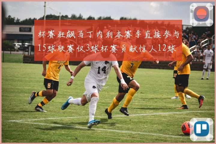 杯赛狂飙马丁内利本赛季直接参与15球联赛仅3球杯赛贡献惊人12球